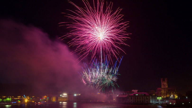 Fireworks in Limerick