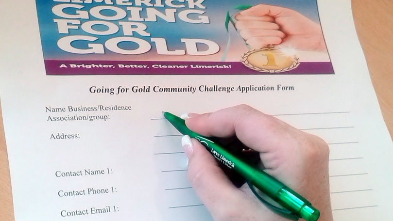 Going For Gold application form