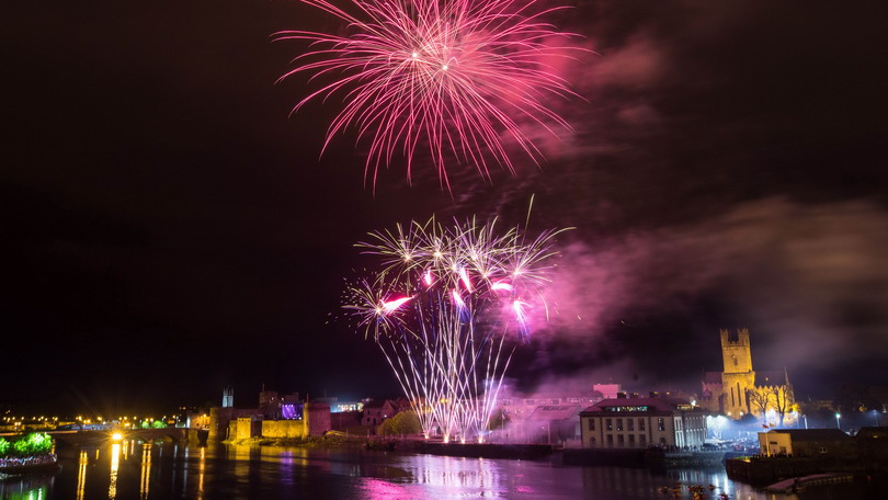 Riverfest Limerick Fireworks 2018. Picture Sean Curtin True Media.