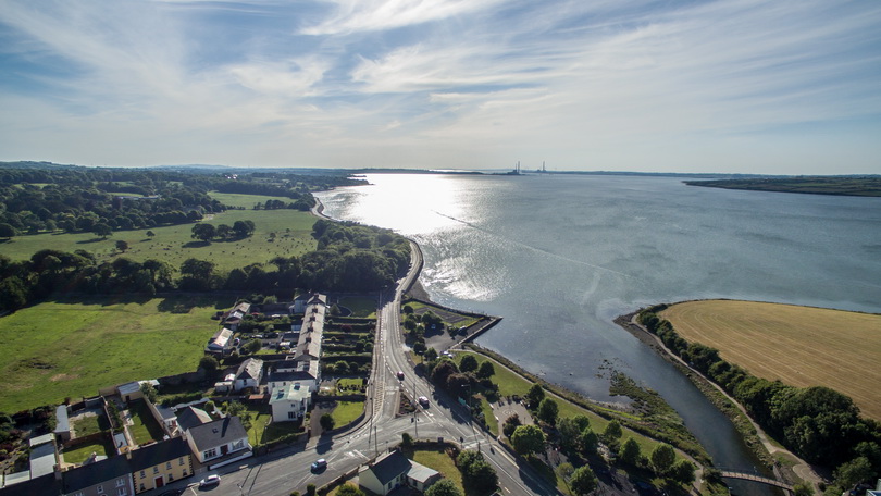 Glin aerial view