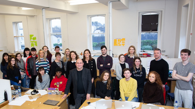 Limerick City and County Council with M&C Saatchi at Limerick School of Art & Design.