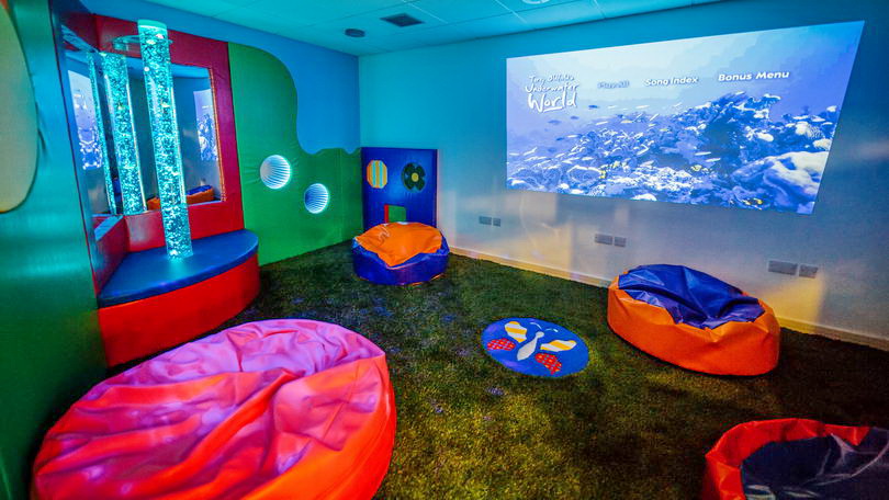 Watch House Cross Library Sensory Room Pic Brian Arthur