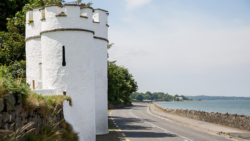 Turret of Glin Castle - Pic Alan Place