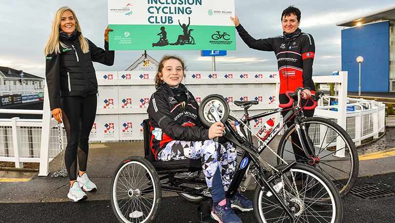 Inclusion Cycling Club launch (Pic Diarmuid Greene)