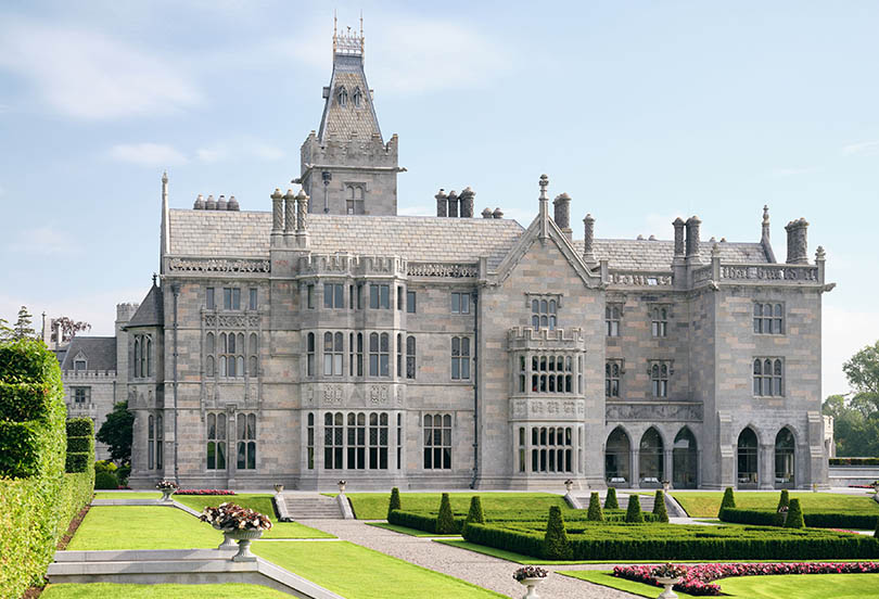 Adare Manor Exterior Daytime. Photo credit: Jack Hardy