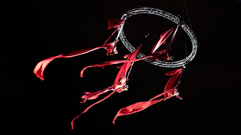 Fidget Feet Aerial Dance performance