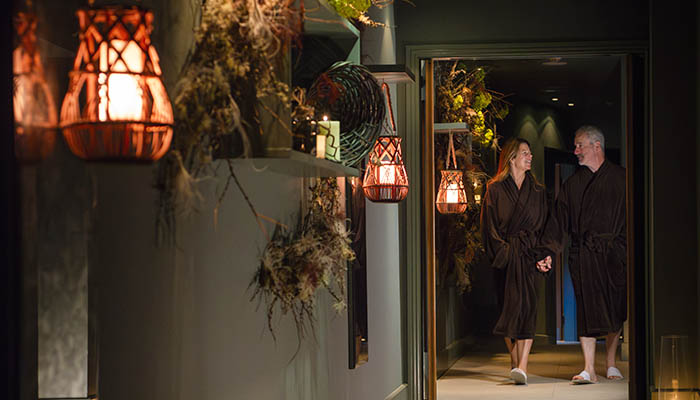 Couple enjoying a massage at the Spa at No. 1 Pery Square Limerick