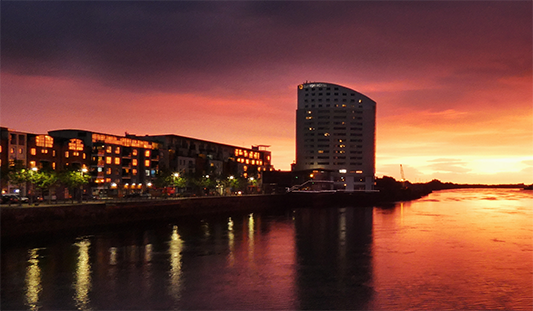 River Shannon, Limerick City, Photographer Niall Griffin